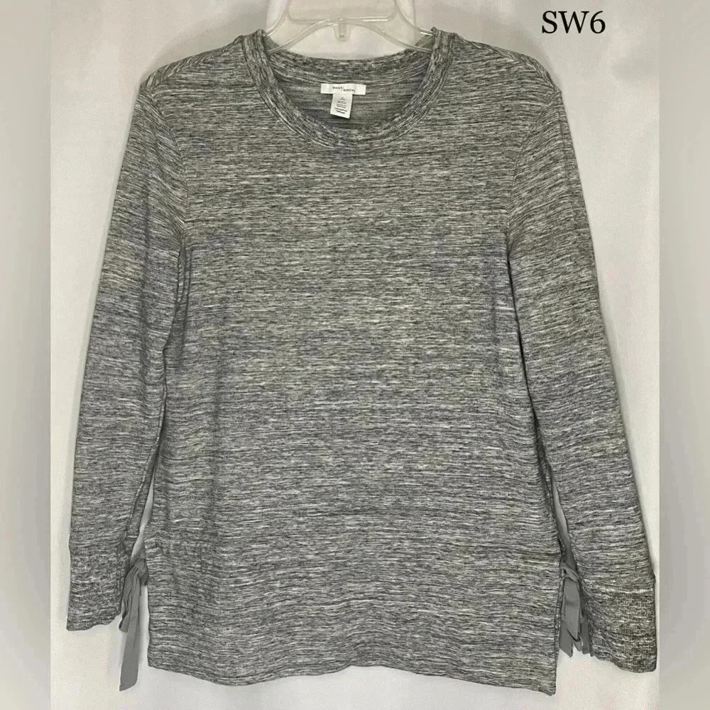 Daily Ritual long sleeved‎ sweatshirt bow tie sides